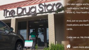 The Drug Store website